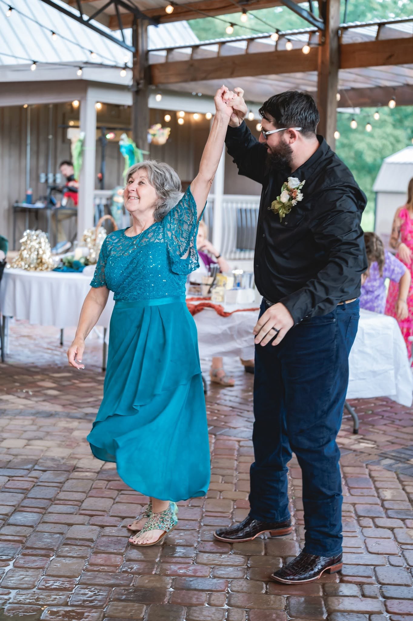 Wedding celebration dance