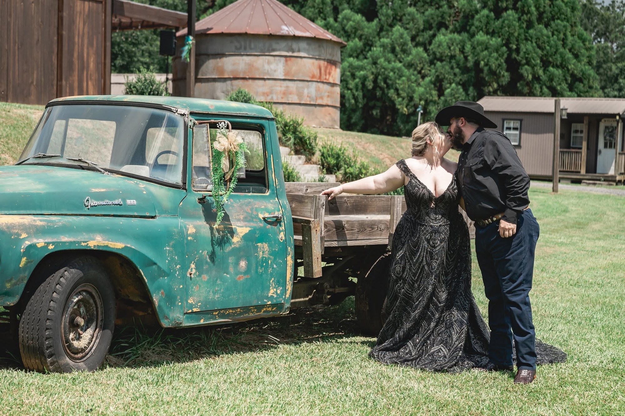 Wedding couple photographed by Shay Duvall